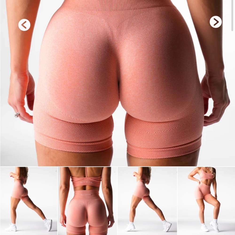NVGTN lift Seamless Peach Women's Shorts